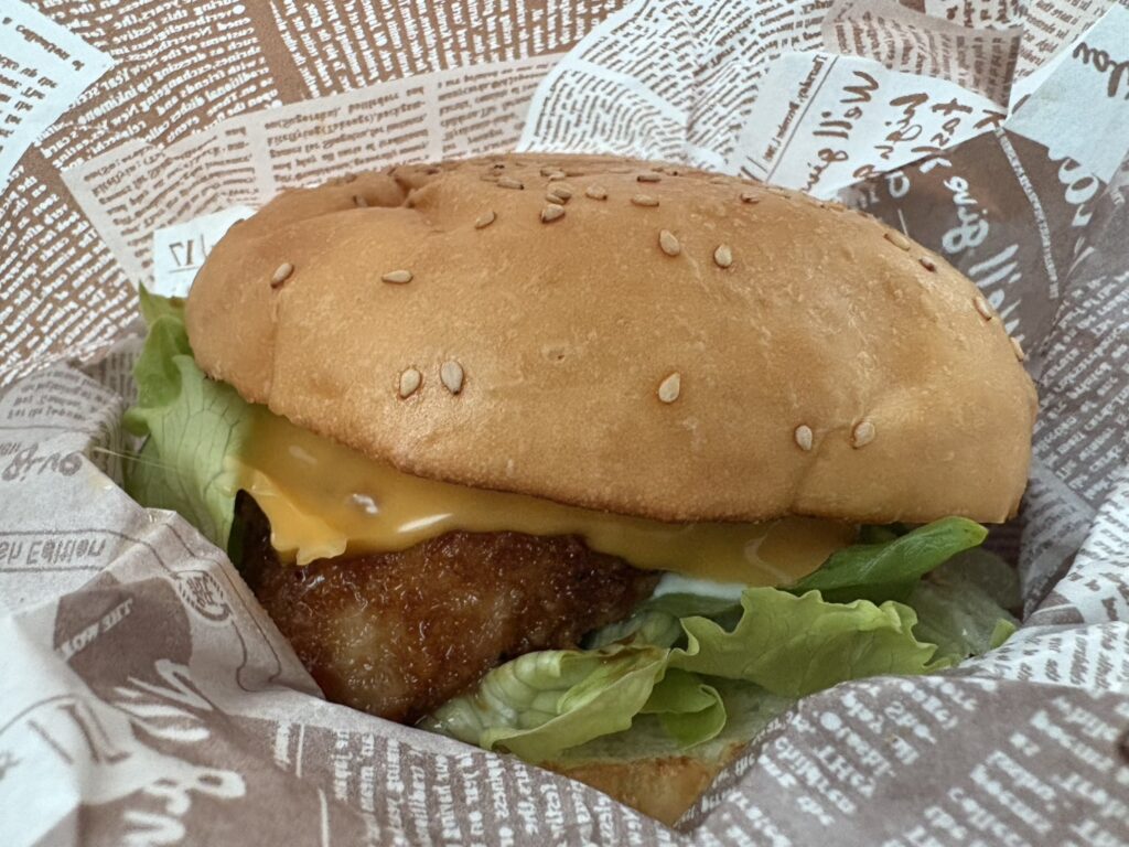 Cafe&Hamburger Ra-maruの下田バーガー